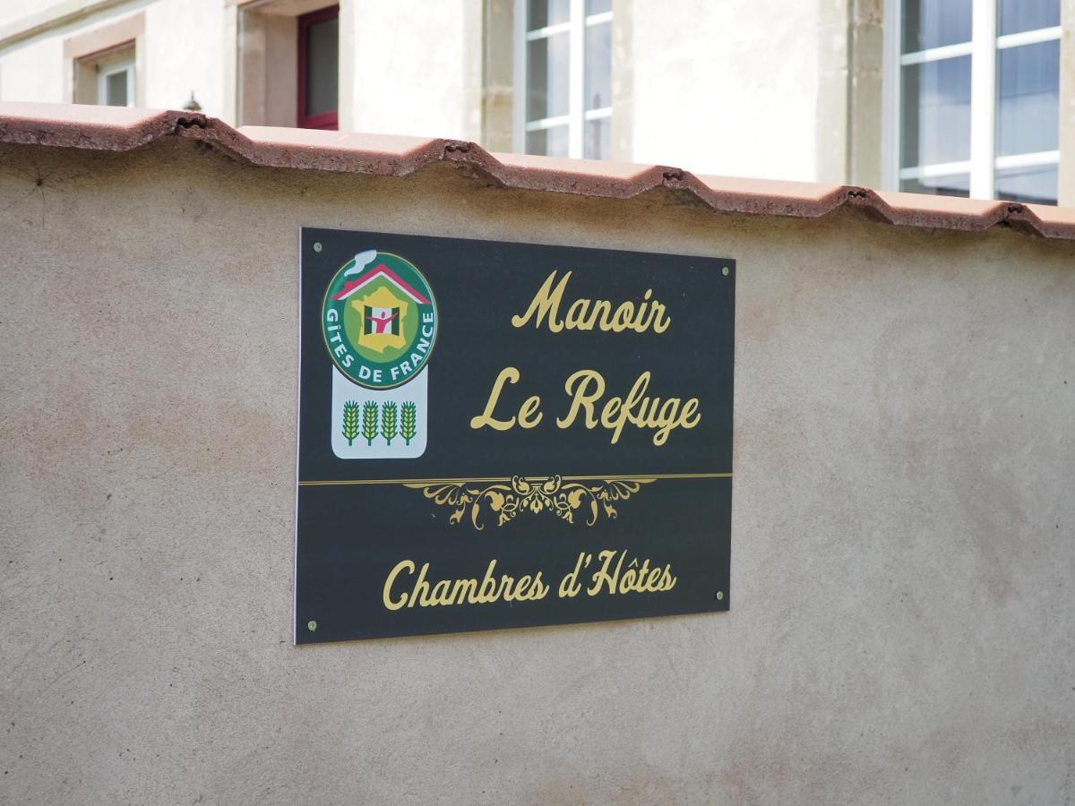 Manoir Le Refuge Bed and Breakfast Rechicourt-le-Chateau Exteriör bild